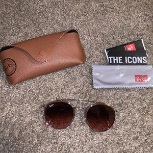 Ray-Ban round double bridge sunglasses